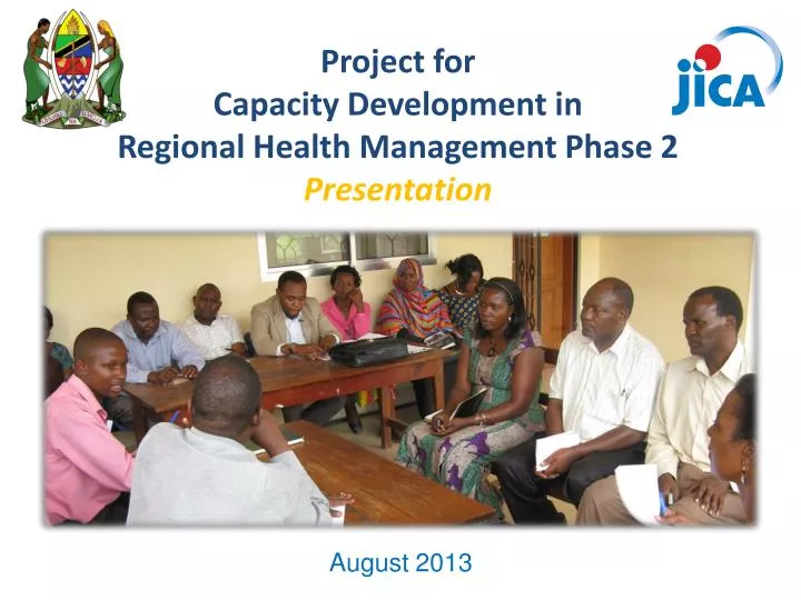 project for capacity development in regional health management phase 2 presentation