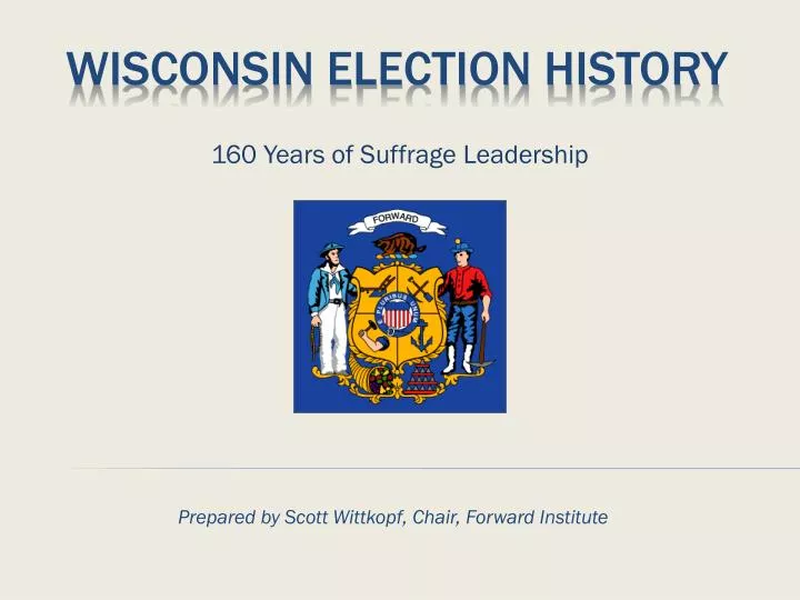 160 years of suffrage leadership