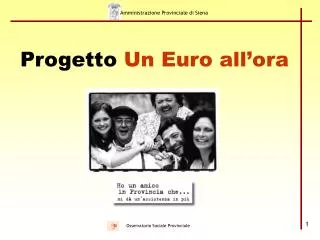 progetto un euro all ora