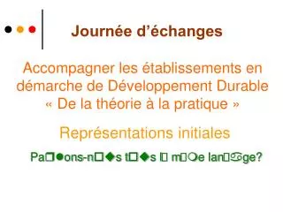 journ e d changes