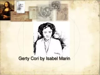 Gerty Cori by Isabel Marin