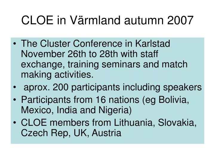 cloe in v rmland autumn 2007