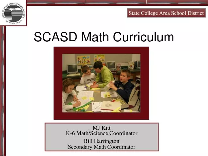 scasd math curriculum