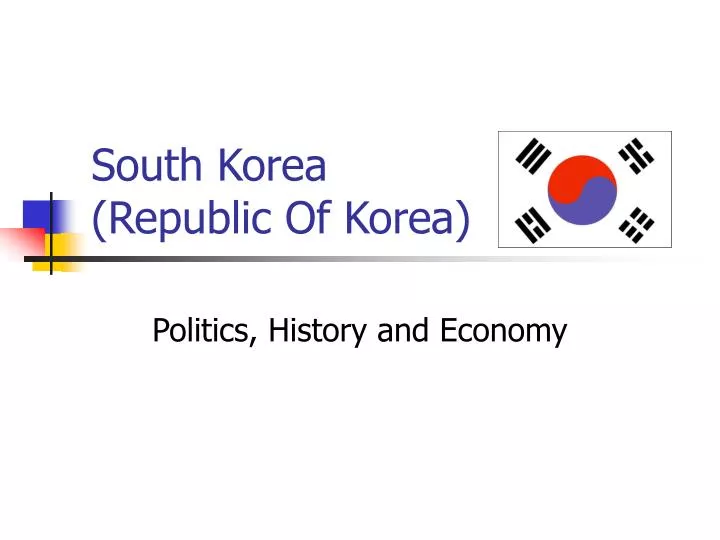 south korea republic of korea