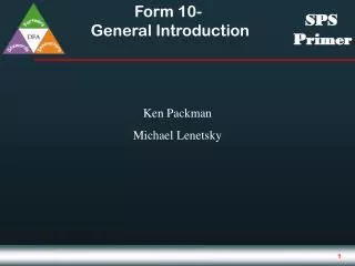 Ken Packman Michael Lenetsky