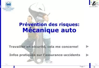 pr vention des risques m canique auto