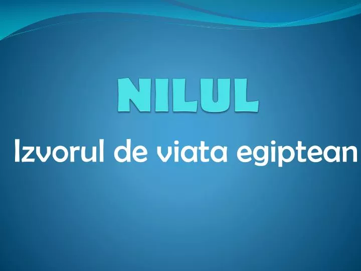 nilul