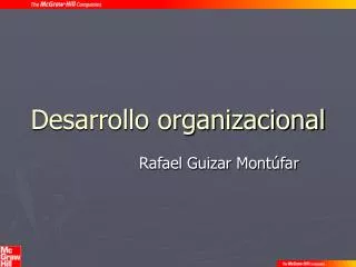 desarrollo organizacional