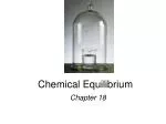 Chemical Equilibrium - slide 1
