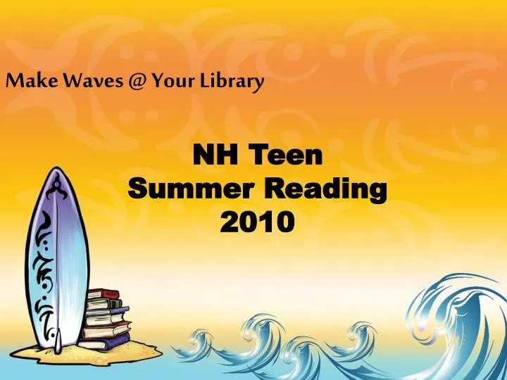 nh teen summer reading 2010