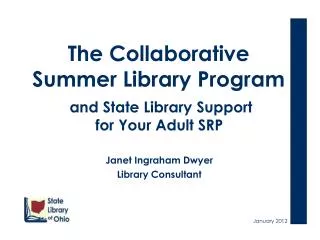 The Collaborative Summer Library Program