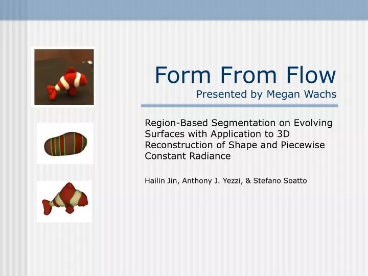 form from flow presented by megan wachs