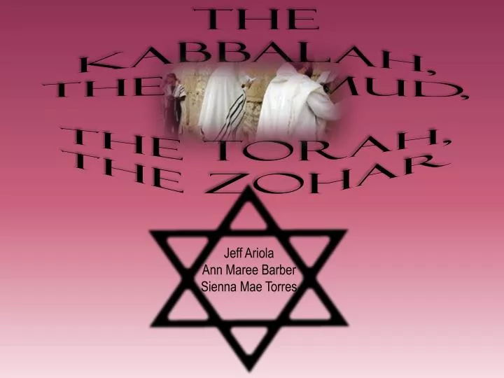 the kabbalah the talmud the torah the zohar