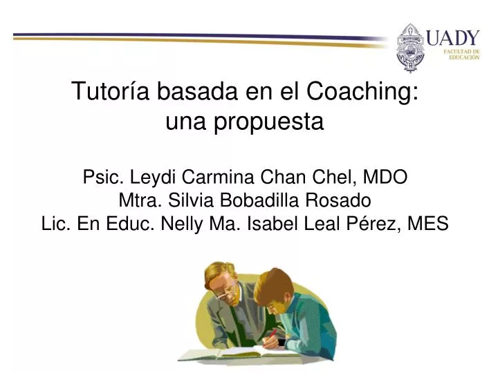 tutor a basada en el coaching una propuesta