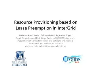 Resource Provisioning based on Lease Preemption in InterGrid