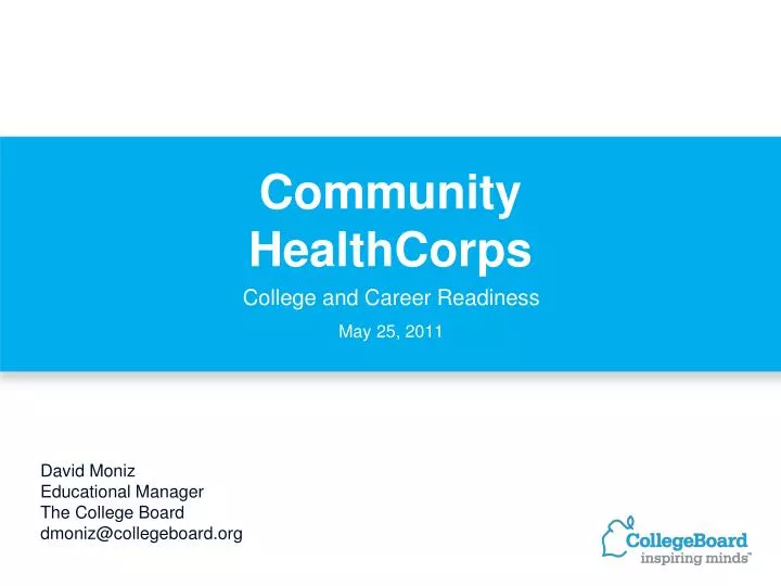 community healthcorps