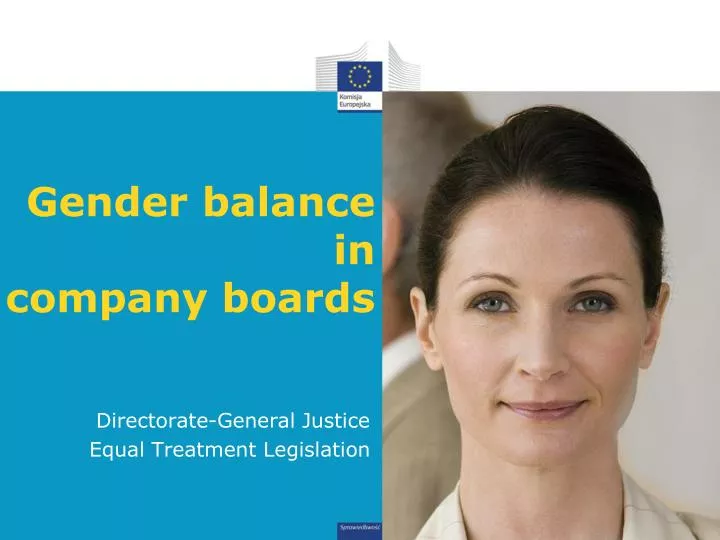 gender balance in company boards