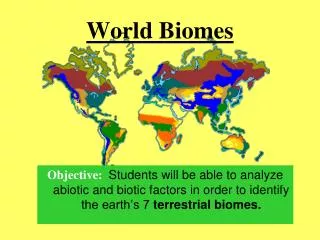 World Biomes