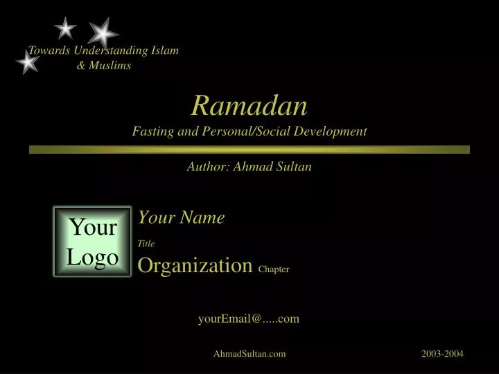 ramadan fasting and personal social development