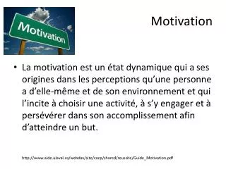 motivation