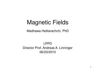 magnetic fields