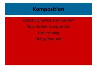 komposition