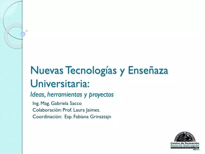 nuevas tecnolog as y ense aza universitaria ideas herramientas y proyectos