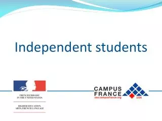 Independent students