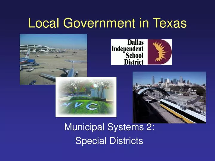 local government in texas