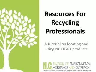 Resources For Recycling Professionals