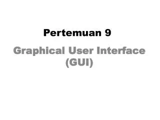 pertemuan 9