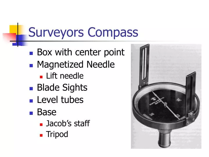 surveyors compass