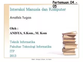 interaksi manusia dan komputer