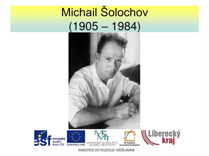 michail olochov 1905 1984