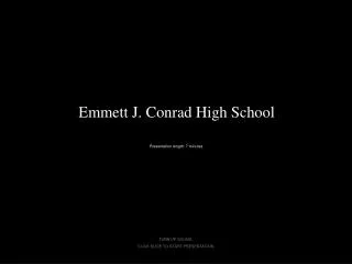 Emmett J. Conrad High School