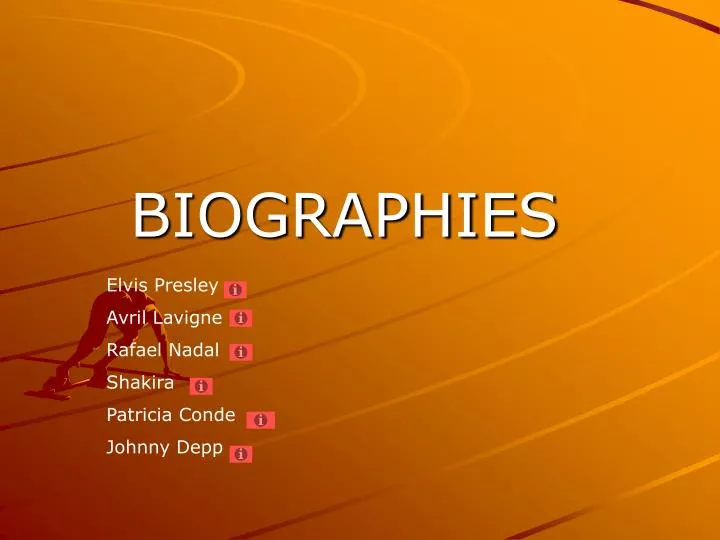 biographies
