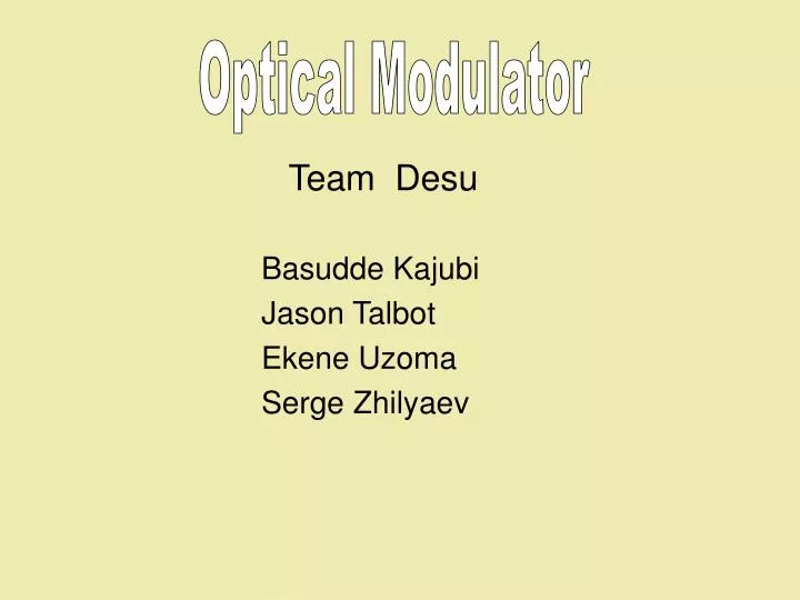 team desu