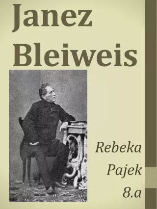 janez bleiweis