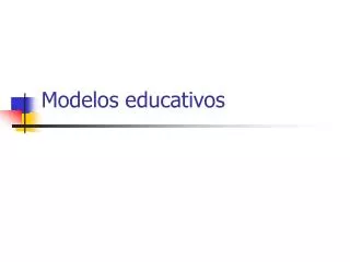 modelos educativos