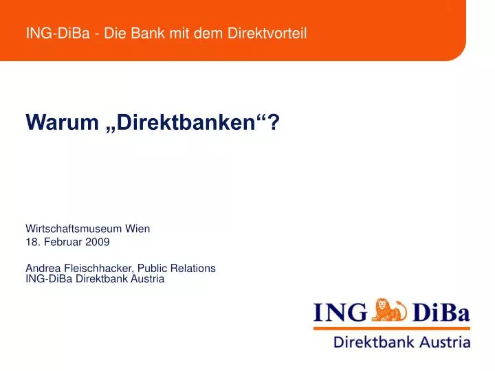 warum direktbanken