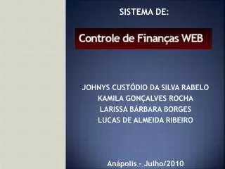 sistema de