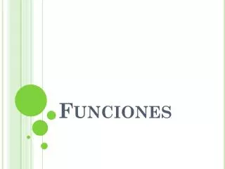 funciones
