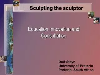 Education Innovation and Consultation