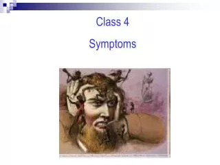 Class 4 Symptoms
