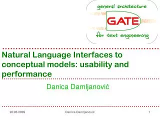 Natural Language Interfaces to conceptual models: usability and performance