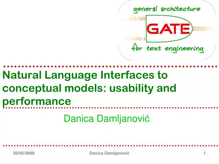 natural language interfaces to conceptual models usability and performance