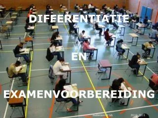 differentiatie en examenvoorbereiding