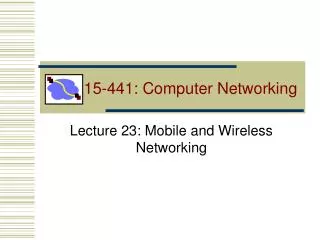 15-441: Computer Networking