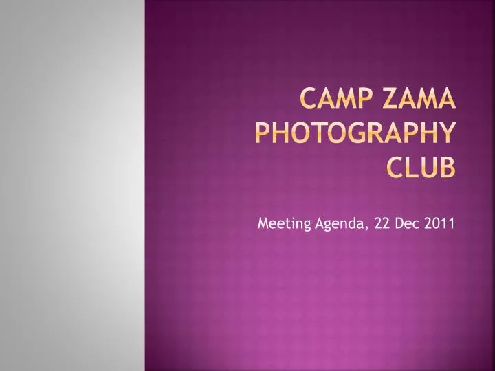 camp zama photography club
