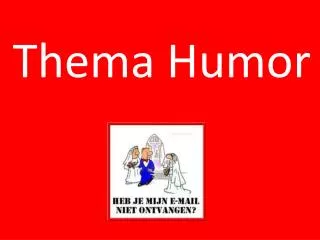 thema humor